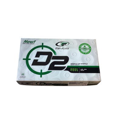 Used Top Flite D2 FEEL 15 PACK 15 Pack - Golf Balls 11479-S000403802