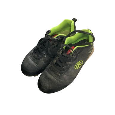 Used Rawlings BASEBALL BB/SB Cleats Black Junior 05 11479-S000403741