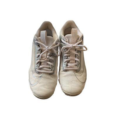 Used Nike VAPOR Jr FB Cleats White Junior 04.5 11479-S000403303