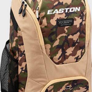 New Easton DUGOUT TAN CAMO BB/SB Player Backpack None 11479-EASE00706358