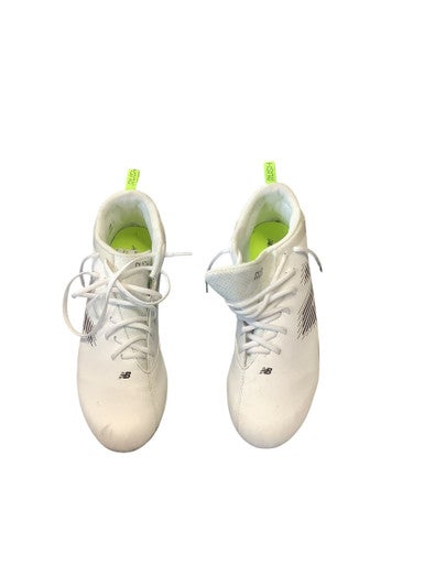 Used New Balance LAX Cleats Mens White Senior 7.5 11479-S000405006