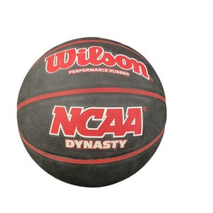 Used Wilson NCAA DYNASTY Basketball Adult Outdoor Black 29 1/2" 11479-S000404875