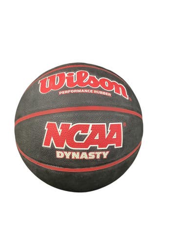 Used Wilson NCAA DYNASTY Basketball Adult Outdoor Black 29 1/2" 11479-S000404875