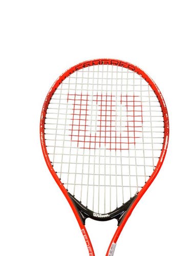 Used Wilson FEDERER 25 Junior Tennis Racquet Red 25" 11479-S000404843