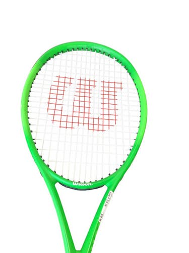 Used Wilson BLADE FEEL PRO Adult Tennis Racquet Green 4 3/8" 11479-S000404785