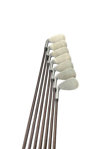 Used Taylormade SUPER STEEL BURNER Mens Iron Set RH 4I-PW 11479-S000404776