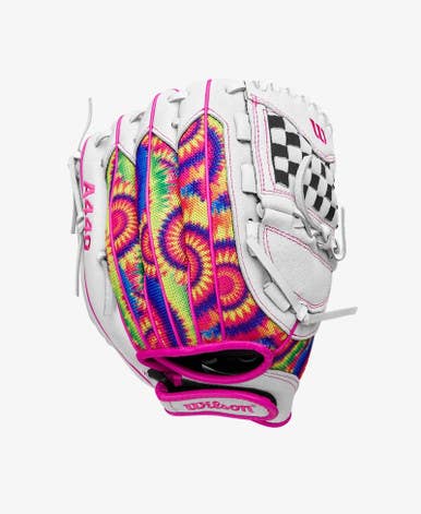 New Wilson FLASH RH Throw Fastpitch Gloves 11479-FLASH