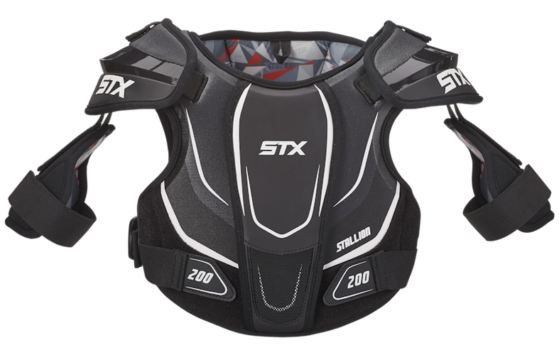 New STX STALLION 200+ Lacrosse Shoulder Pads 11479-STALLION-200+