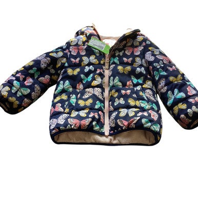 Used CARTERS S4 Outerwear Heavy Jacket Y Navy Blue SM 11479-S000404011