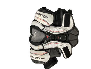 Used Easton 60 Senior Shoulder Pads White MD 11479-S000403680