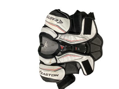 Used Easton 60 Senior Shoulder Pads White MD 11479-S000403680
