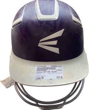 Used RIP-IT BATTING HELMET W FACEMASK Batting Helmet w/Mask Black SM 11479-S000403608