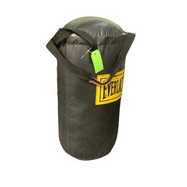 Used Everlast 40LB HEAVY BAG Boxing Heavy Bag Black 40 lb 11479-S000403589