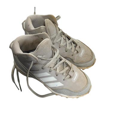 Used Adidas ICON BB/SB Cleats Grey Youth 13.0 11479-S000403553