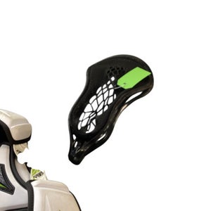 Used Warrior EVO WARP HD BLACK ATTACK Mens Lacrosse Head Black 11479-S000403466