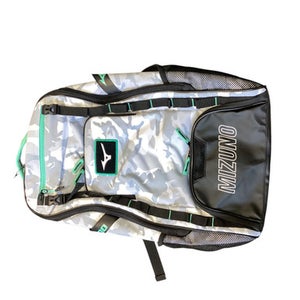 New Mizuno ORGANIZER 26 TEAL CAMO BB/SB Player Backpack None 11479-MIZ360342PR40