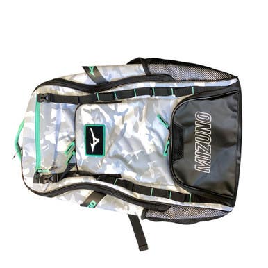 New Mizuno ORGANIZER 26 TEAL CAMO BB/SB Player Backpack None 11479-MIZ360342PR40