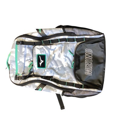 New Mizuno ORGANIZER 26 TEAL CAMO BB/SB Player Backpack None 11479-MIZ360342PR40
