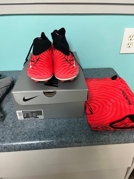 NIKE PHANTOM GX ELITE DF, Red Size M 8.5 (W 9.5) Nike Cleats (New)