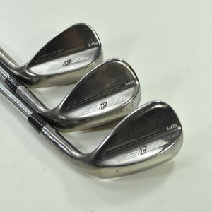 Titleist Vokey SM9 Brushed Steel 50*, 54*, 58* Wedge Set RH NS Pro Steel #203870