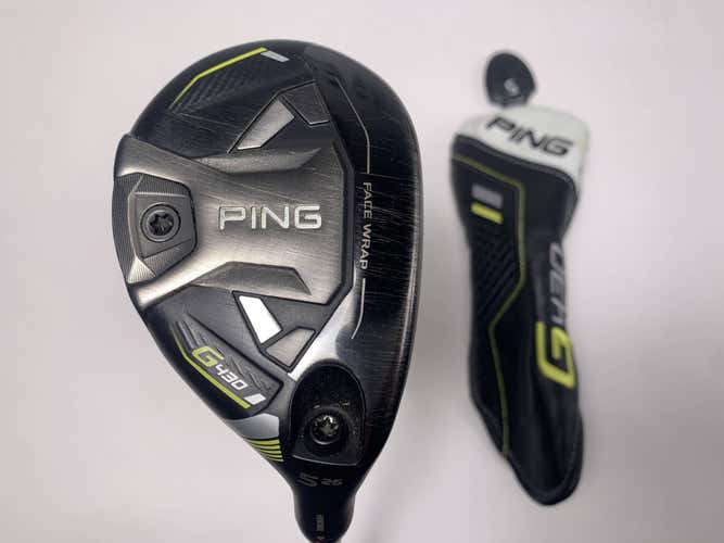 Ping G430 5 Hybrid 26* Alta Quick 35g Regular Graphite Mens RH HC