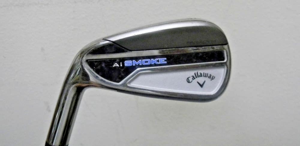 NICE CALLAWAY LEFT HAND PARADYM Ai SMOKE IRON SET 5 - PW AW SW CYPHER 50g SENIOR