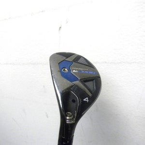LEFT HAND CALLAWAY PARADYM Ai SMOKE HYBRID # 4 21* CYPHER 50g SENIOR FLEX