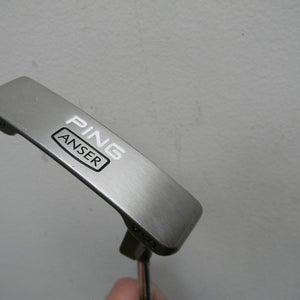 CLEAN PING BY KARSTEN ANSER BLACK DOT PUTTER 34" NEW PING MID SIZE CORD GRIP
