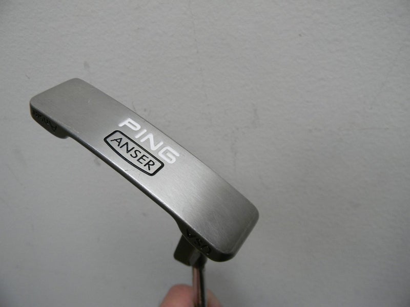 CLEAN PING BY KARSTEN ANSER BLACK DOT PUTTER 34" NEW PING MID SIZE CORD GRIP