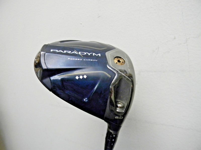 NEW GRIP & SHAFT CALLAWAY PARADYM TRIPLE DIAMOND 8* DRIVER TENSEI 1K BLACK 65g
