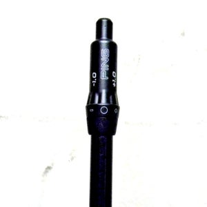 PROJECT X DENALI BLACK DRIVER SHAFT 60g EXTRA STIFF PING TIP ADAPTER G410 G440