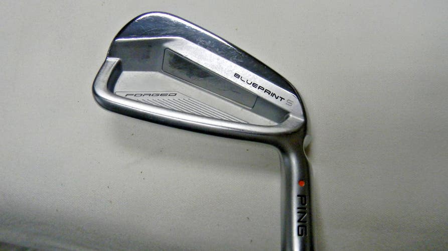 NICE CLEAN PING BLUE PRINT S IRON SET 4 - PW ORANGE DOT PROJECT X RIFLE 6.0