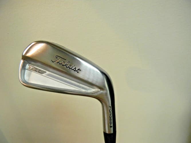 SUPER CLEAN 2023 TITLEIST T100 IRON SET 4 - PW PROJECT X RIFLE 6.0 STIFF