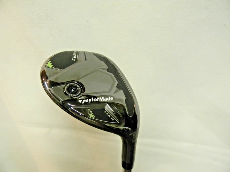 MINT CUSTOM TAYLORMADE Qi35 MAX HYBRID  # 5 27* AEROTECH STEELFIBER i95 STIFF