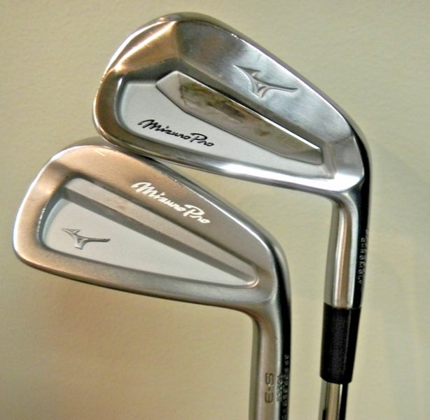 NICE MIZUNO PRO 223 & S-3 COMBO IRON SET  #4 223 5 - PW S-3 PROJECT X RIFLE 6.0
