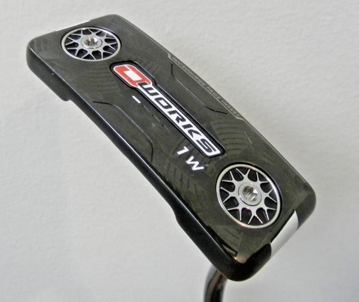 MINT ODYSSEY O WORKS DOUBLE BEND 1w WIDE PUTTER 34" SUPERSTROKE TOUR 2XL W HC