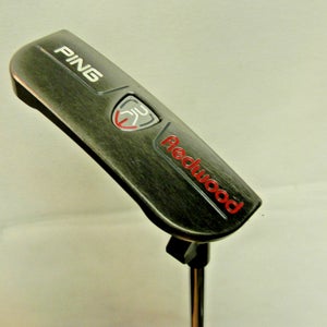 NICE PING REDWOOD D66 ORANGE DOT 2* FLAT LIE ANGLE PUTTER 34"
