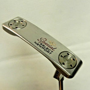 NICE TITLEIST SCOTTY CAMERON SPECIAL SELECT NEWPORT PUTTER 34" W CUSTOM SHOP HC