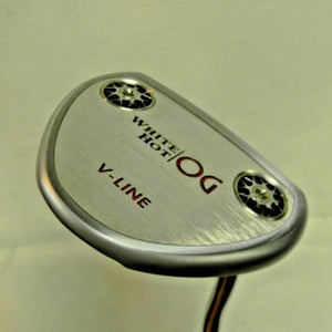 MINT 9.5 ODYSSEY WHIITE HOT OG V LINE PUTTER 34.50 STROKE LAB SUPERSTROKE W HC