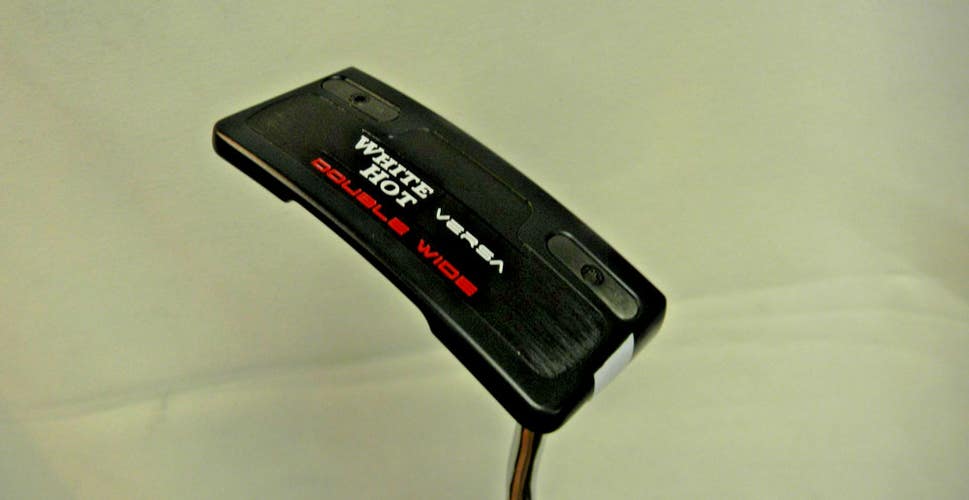 MINT 9.5 ODYSSEY WHIITE HOT VERSA DOUBLE WIDE PUTTER SUPERSTROKE GRIP 34" W HC