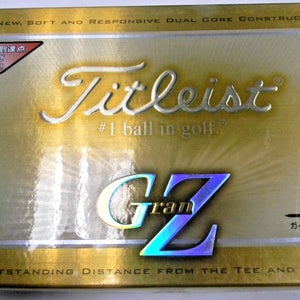 NEW IN BOX ONE DOZEN JAPAN MARKET ISSUE TITLEIST GRAN Z GOLF BALLS