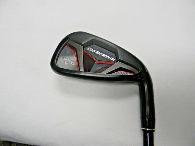 NICE CALLAWAY BIG BERTHA CF 19 IRON SET SENIOR 7 -PW AW BLACK HEAD FINISH