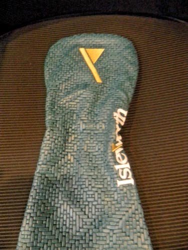 NEW WINSTON COLLECTION ISLEWORTH CC LOGO LEATHER DRIVER HEAD COVER