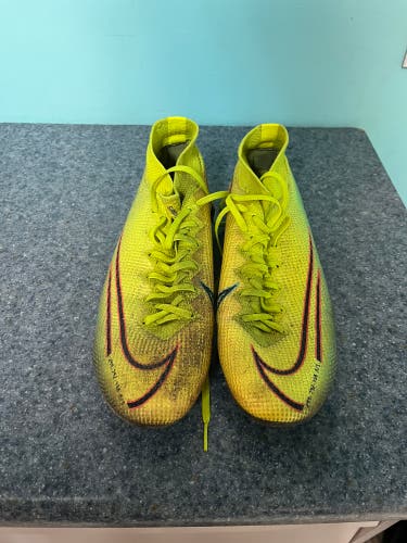 MDS SUPERFLY 7 ELITE Green Men's Size M 8.5 (W 9.5) Nike Mercurial Superfly 7 Elite FG Cleats (Used)