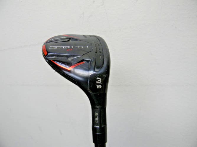 NICE TAYLORMADE STEALTH 2 HYBRID # 3 19* VENTUS RED TR 7s NON VELOCORE NEW GRIP
