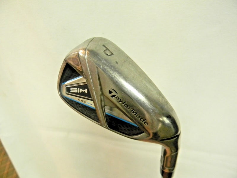 TAYLORMADE SIM MAX PITCHING WEDGE 43.5* FACTORY KBS 85 STEEL STIFF