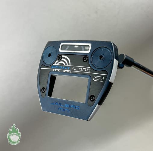 Used Right Handed Odyssey Ai-ONE Jailbird Mini CH 32" Putter Steel Golf Club