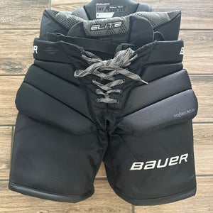Intermediate Small Bauer Elite Hockey Goalie Pants (Used)