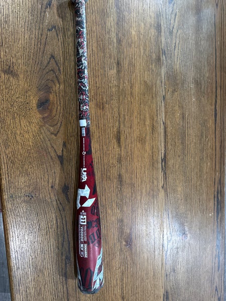 2023 DeMarini Voodoo One Alloy USABat Certified Bat (-11) 17 oz 28" (Used)
