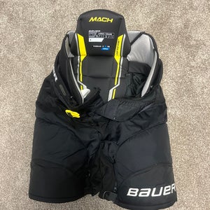 Junior Large Bauer Supreme Mach Hockey Pants (Used)